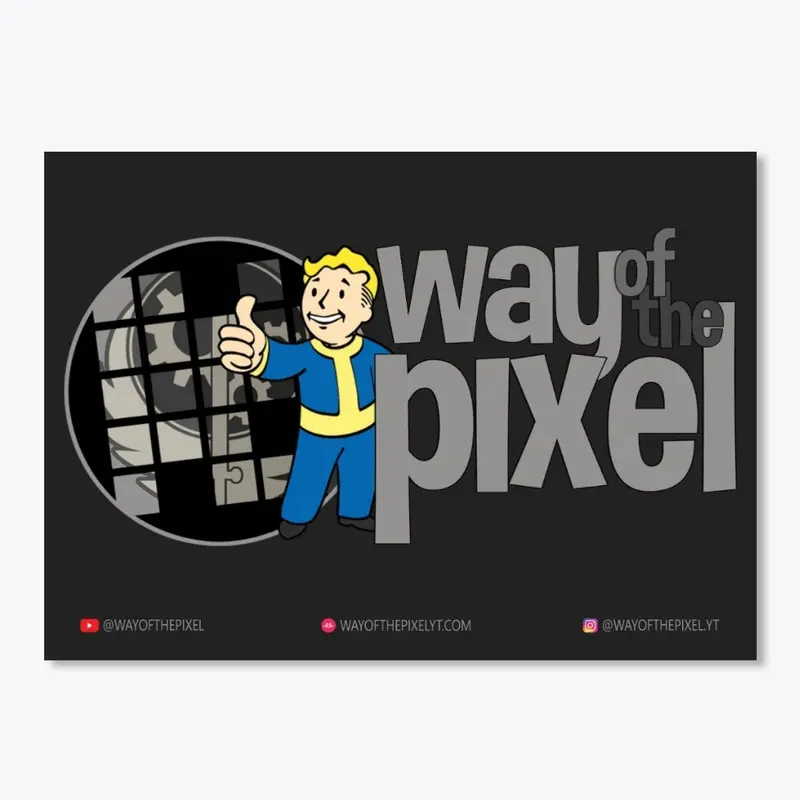 WotP - Vinyl Sticker (Stacked) Fallout