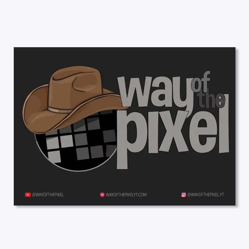 WotP - Vinyl Sticker (Stacked) Cowboy