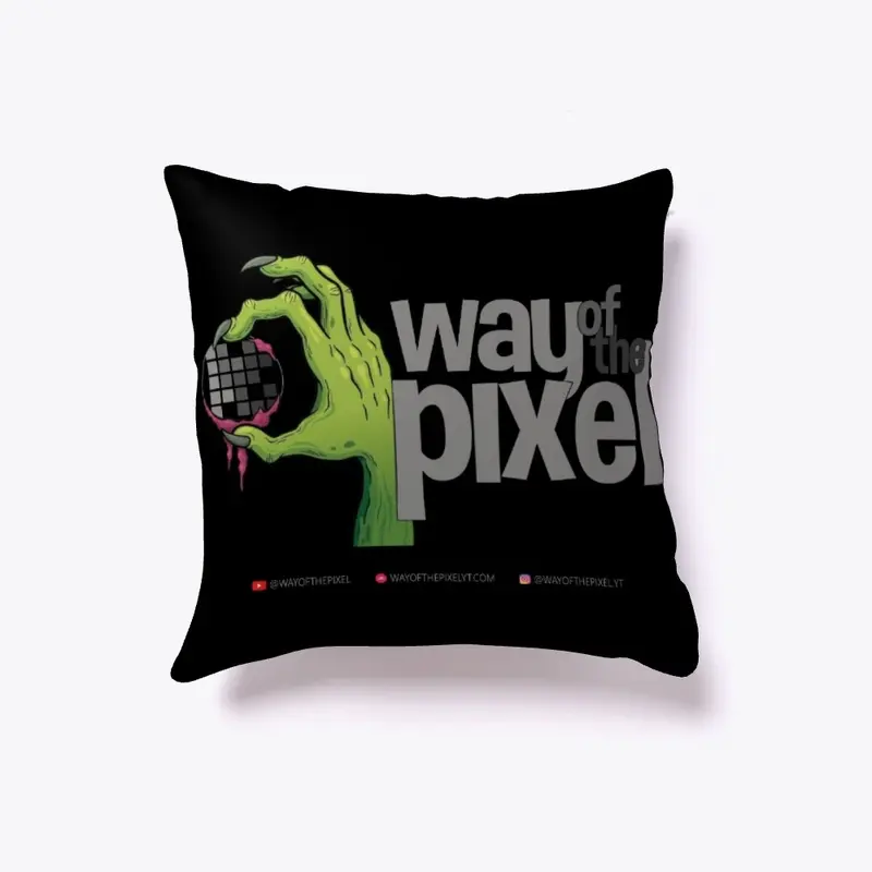 WotP - Throw Pillow with Zombie Logo